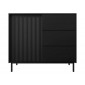 Girona - buffet bas - noir - 103 cm|Buffet|BestMobilier