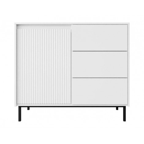 Girona - buffet bas - blanc - 103 cm|Buffet|BestMobilier