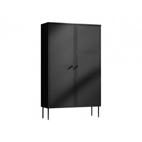 Lavaggi - buffet haut - noir - 166 cm|Buffet|BestMobilier