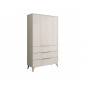 Boccioni - buffet haut - beige - 104x180 cm|Buffet|BestMobilier