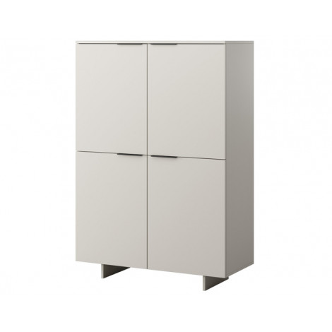 Canterbury - buffet haut - beige - 145 cm|Buffet|BestMobilier