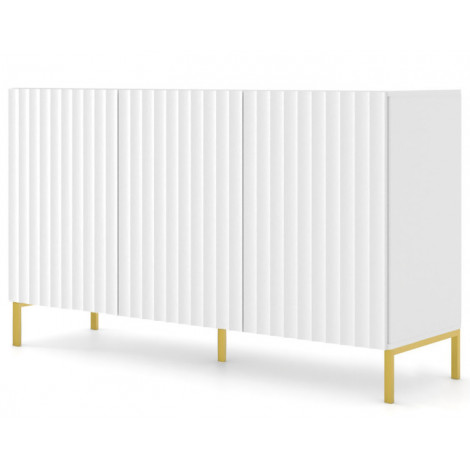 Lara - buffet bas - pieds dorés - 150 cm|Buffet|BestMobilier