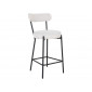 Ivanec - tabouret de bar - en tissu bouclette|Chaise|BestMobilier