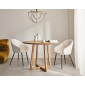 Estrella - table à manger ronde - bois - 4 personnes|Table|BestMobilier