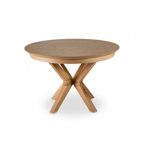 Virtuoso - table à manger ronde extensible - bois - 4 à 8 personnes|Table|BestMobilier