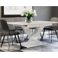 Buriti - table à manger extensible - blanche - 4 à 6 personnes|Table|BestMobilier