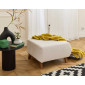 Cristal - pouf modulable - 65 cm - en velours côtelé|Banquettes / Bancs / Poufs|BestMobilier