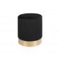 Velana - pouf - en velours|Banquettes / Bancs / Poufs|BestMobilier