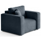 Topaze - fauteuil en velours côtelé plat|Fauteuil / Chauffeuse|BestMobilier