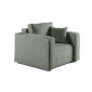 Topaze - fauteuil - en tissu velours relief|Fauteuil / Chauffeuse|BestMobilier