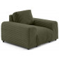 Garance - fauteuil en velours côtelé grosses côtes|Fauteuil / Chauffeuse|BestMobilier