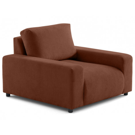Pivoine - fauteuil en velours texturé|Fauteuil / Chauffeuse|BestMobilier