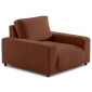 Pivoine - fauteuil en velours texturé|Fauteuil / Chauffeuse|BestMobilier