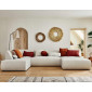 Onyx - canapé panoramique d'angle gauche 7 places - en tissu|Canape|BestMobilier