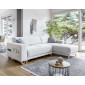 Bella - canapé d'angle réversible convertible - avec coffre - 4 places - tissu|Canape|BestMobilier