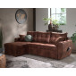 Astoria - canapé d'angle réversible - convertible avec coffre - style industriel - 4 places|Canape|BestMobilier