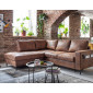 Lilly - Canapé d'angle gauche - 5 places - convertible - en microfibre|Canape|BestMobilier