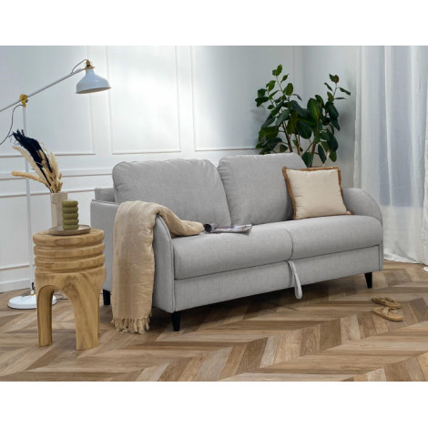 Cosmos - canapé 3 places convertible - couchage quotidien matelas 11 cm - en tissu|Canape|BestMobilier