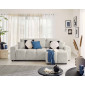 Crocus - canapé d'angle réversible - 4 places - convertible avec coffre - en fausse fourrure|Canape|BestMobilier