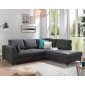 Tala - canapé d'angle droit - convertible - 5 places - en tissu|Canape|BestMobilier