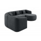 Ikare - canapé modulable d'angle droit - 5 places - avec méridienne - en tissu|Canape|BestMobilier
