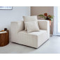 Colombine - module d'assise d'angle réversible - en velours côtelé|Canape|BestMobilier