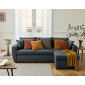 Astoria - canapé d'angle réversible 4 places - convertible avec coffre - en cuir vegan|Canape|BestMobilier