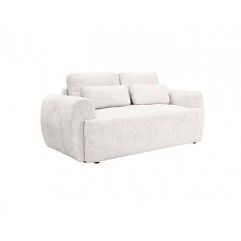 Mahina - canapé droit 2 places - en tissu bouclette|Canape|BestMobilier