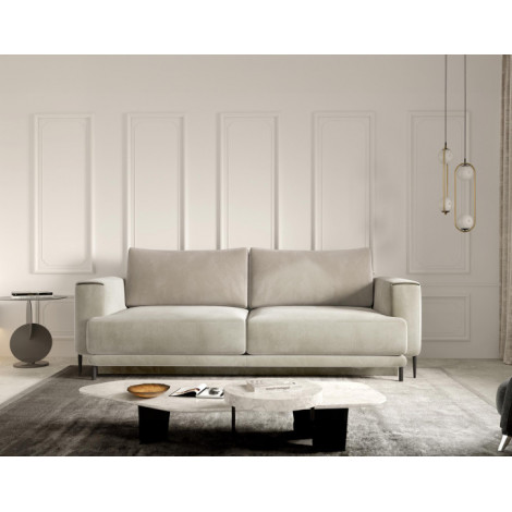 Bucay - canapé 3 places - convertible avec coffre - en velours|Canape|BestMobilier