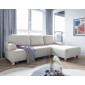 Olli - canapé d'angle droit - convertible - avec coffre - 4 places - en tissu|Canape|BestMobilier