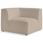 Felix - module d'assise d'angle réversible en tissu texturé|Canape|BestMobilier