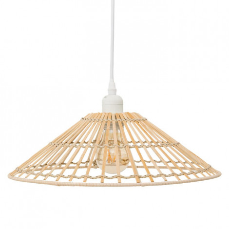 Lampe Suspension en Bambou "Mahé" 36cm Naturel|Suspensions|Paris Prix