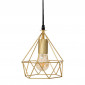 Lampe Suspension Métal "Fils" 19cm Or|Suspensions|Paris Prix