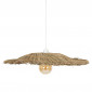 Lampe Suspension Paille "Yoni" 58cm Naturel|Suspensions|Paris Prix