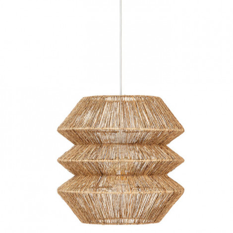 Lampe Suspension en Jute "Liaz" 38cm Naturel|Suspensions|Paris Prix