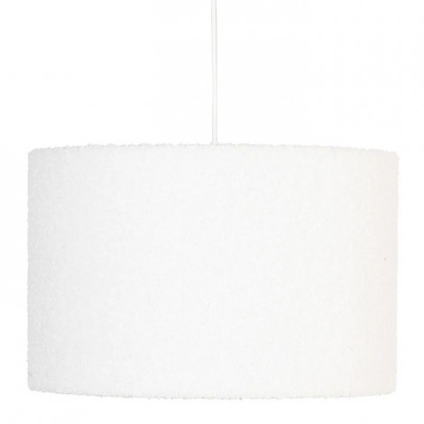 Lampe Suspension Bouclette "Tina" 37cm Blanc|Suspensions|Paris Prix