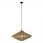 Lampe Suspension en Jute "Dollie" 62cm Naturel|Suspensions|Paris Prix