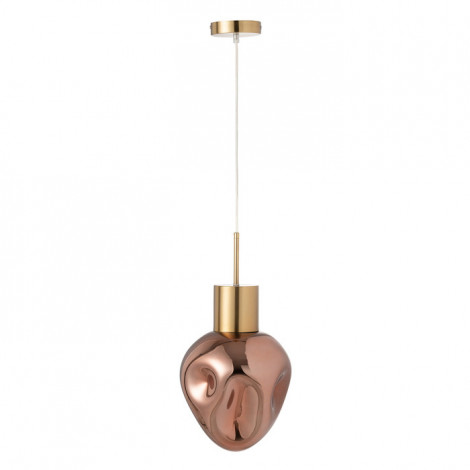 Lampe Suspension Design "Kerri" 25cm Cuivre|Suspensions|Paris Prix