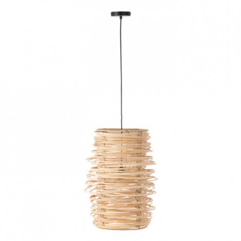 Lampe Suspension en Rotin "Wea" 50cm Naturel|Suspensions|Paris Prix