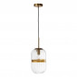Lampe Suspension Tube en Verre "Murray" 35cm Transparent|Suspensions|Paris Prix