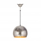 Lampe Suspension Design "Factory Style" 27cm Argent|Suspensions|Paris Prix
