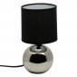 Lampe à Poser Céramique "Boule" 25cm Argent|Lampes à poser|Paris Prix