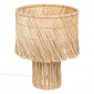 Lampe à Poser en Roseau "Yoni" 34cm Naturel|Lampes à poser|Paris Prix