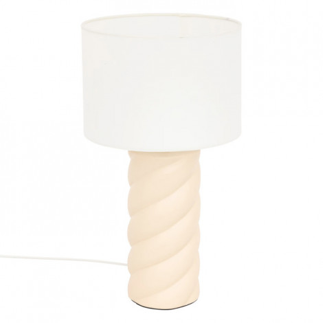 Lampe à Poser en Céramique "Noly" 44cm Beige|Lampes à poser|Paris Prix