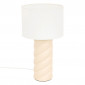 Lampe à Poser en Céramique "Noly" 44cm Beige|Lampes à poser|Paris Prix