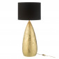 Lampe à Poser Goutte en Céramique "Plum" 79cm Or|Lampes à poser|Paris Prix
