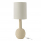 Lampe à Poser en Céramique "Pierre" 76cm Beige|Lampes à poser|Paris Prix