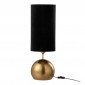 Lampe à Poser Design Boule "Jonhie" 58cm Or & Noir|Lampes à poser|Paris Prix