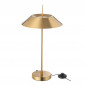 Lampe à Poser LED en Métal "Britney" 56cm Or|Lampes à poser|Paris Prix
