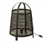 Lampe à Poser en Bambou "Rya" 52cm Noir|Lampes à poser|Paris Prix